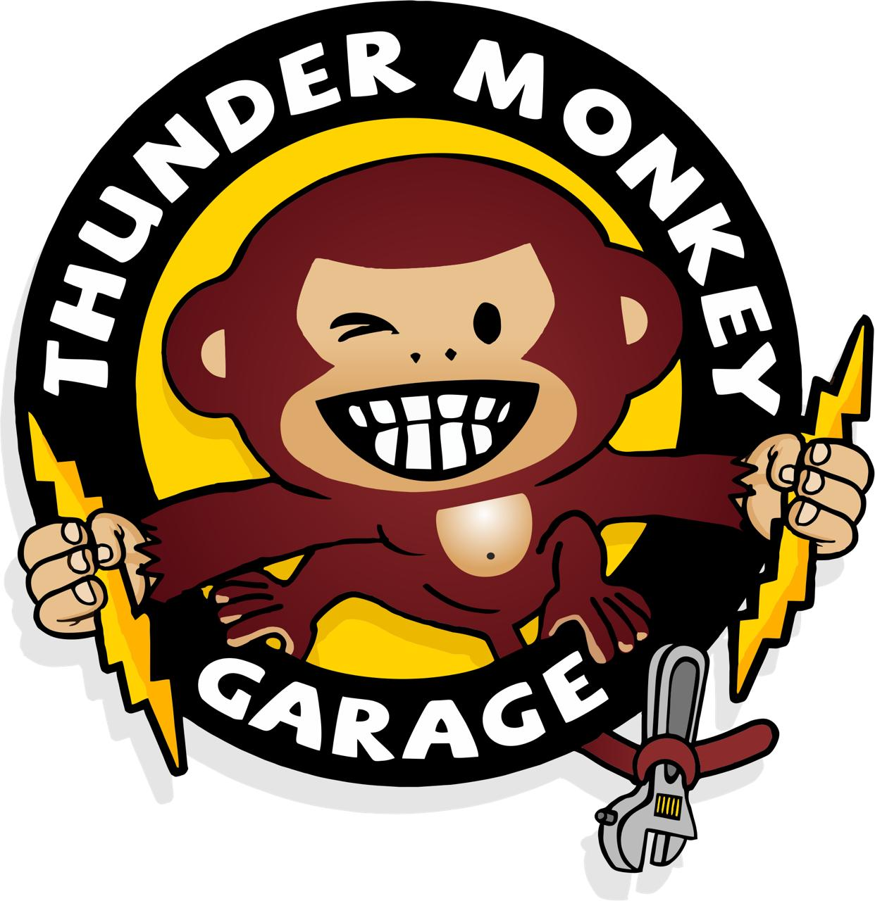 Thunder Monkey Garage logo